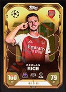 463 Declan Rice – Match Attax 2025-2026 Topps