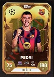 464 Pedri – Match Attax 2025-2026 Topps