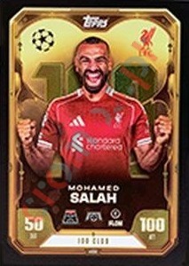 466 Mohamed Salah – Match Attax 2025-2026 Topps