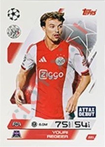 221 Youri Regeer – Match Attax 2025-2026 Topps