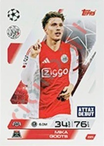 225 Mika Godts – Match Attax 2025-2026 Topps