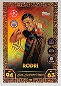363 Rodri – Match Attax 2025-2026 Topps