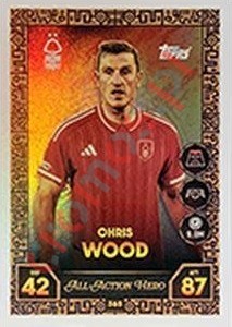 365 Chris Wood – Match Attax 2025-2026 Topps