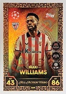 369 Iñaki Williams – Match Attax 2025-2026 Topps