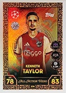 374 Kenneth Taylor – Match Attax 2025-2026 Topps