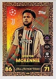 375 Weston McKennie – Match Attax 2025-2026 Topps