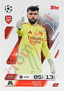 29 David Raya – Match Attax 2025-2026 Topps