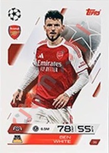 31 Ben White – Match Attax 2025-2026 Topps