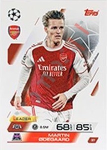 37 Martin Ødegaard – Match Attax 2025-2026 Topps
