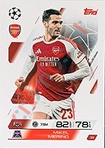 39 Mikel Merino – Match Attax 2025-2026 Topps
