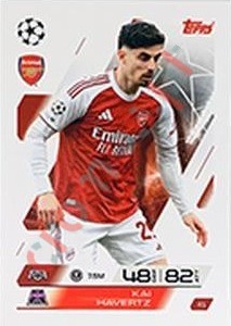 41 Kai Havertz – Match Attax 2025-2026 Topps