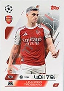 43 Leandro Trossard – Match Attax 2025-2026 Topps