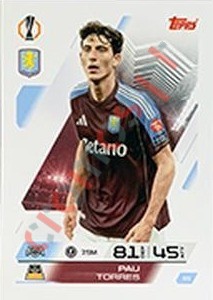 85 Pau Torres – Match Attax 2025-2026 Topps