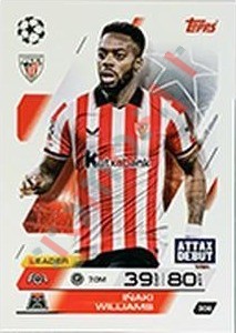 306 Iñaki Williams – Match Attax 2025-2026 Topps