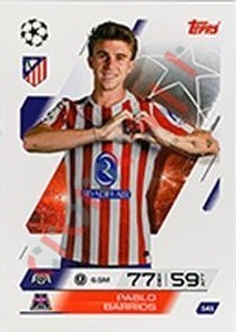 141 Pablo Barrios – Match Attax 2025-2026 Topps