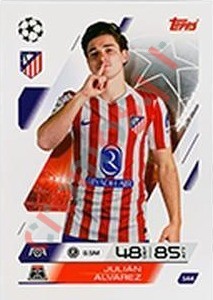 144 Julián Alvarez – Match Attax 2025-2026 Topps