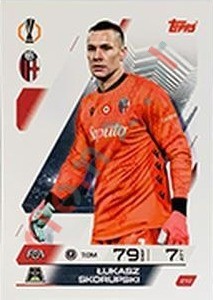 272 Łukasz Skorupski – Match Attax 2025-2026 Topps