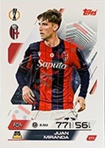 273 Juan Miranda – Match Attax 2025-2026 Topps
