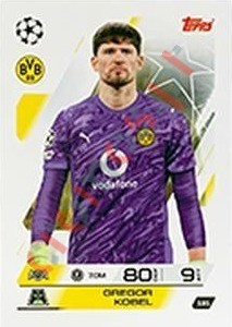 191 Gregor Kobel – Match Attax 2025-2026 Topps