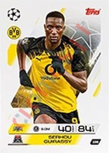 198 Serhou Guirassy – Match Attax 2025-2026 Topps
