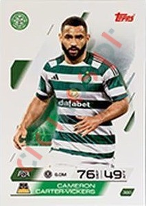 300 Cameron Carter-Vickers – Match Attax 2025-2026 Topps
