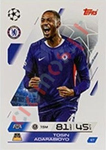 67 Tosin Adarabioyo – Match Attax 2025-2026 Topps
