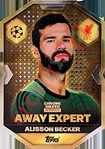 CA17 Alisson Becker – Match Attax 2025-2026 Topps