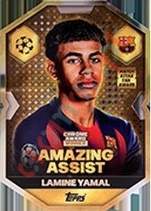 CA3 Lamine Yamal – Match Attax 2025-2026 Topps