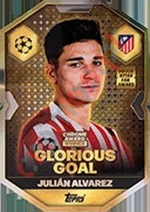 CA4 Julián Alvarez – Match Attax 2025-2026 Topps