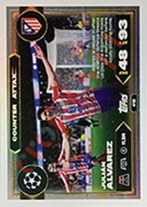 412 Julián Alvarez – Match Attax 2025-2026 Topps