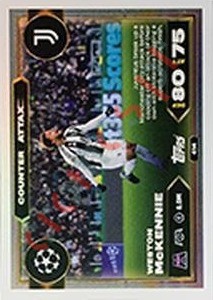 414 Weston McKennie – Match Attax 2025-2026 Topps