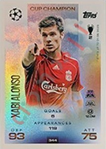 344 Xabi Alonso – Match Attax 2025-2026 Topps