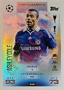 346 Ashley Cole – Match Attax 2025-2026 Topps