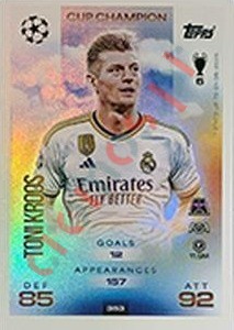 353 Toni Kroos – Match Attax 2025-2026 Topps
