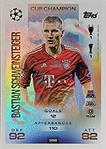358 Bastian Schweinsteiger – Match Attax 2025-2026 Topps