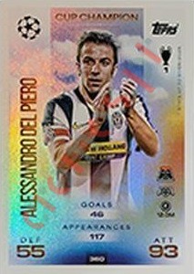 360 Alessandro Del Piero – Match Attax 2025-2026 Topps