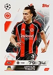 185 Arthur Theate – Match Attax 2025-2026 Topps
