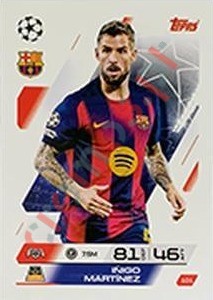 101 Iñigo Martínez – Match Attax 2025-2026 Topps