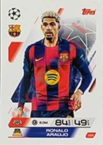 102 Ronald Araújo – Match Attax 2025-2026 Topps
