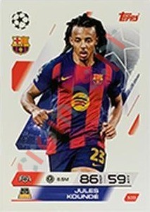 103 Jules Koundé – Match Attax 2025-2026 Topps