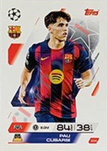 104 Pau Cubarsí – Match Attax 2025-2026 Topps