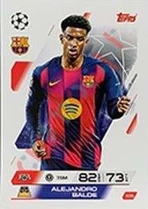 105 Alejandro Balde – Match Attax 2025-2026 Topps