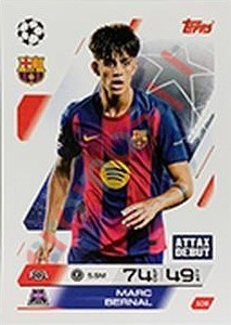 106 Marc Bernal – Match Attax 2025-2026 Topps