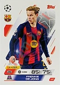 107 Frenkie de Jong – Match Attax 2025-2026 Topps