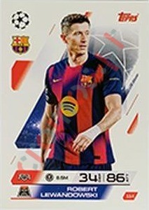 114 Robert Lewandowski – Match Attax 2025-2026 Topps