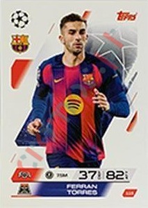 115 Ferran Torres – Match Attax 2025-2026 Topps