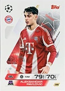 166 Aleksandar Pavlović – Match Attax 2025-2026 Topps