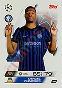 257 Denzel Dumfries – Match Attax 2025-2026 Topps