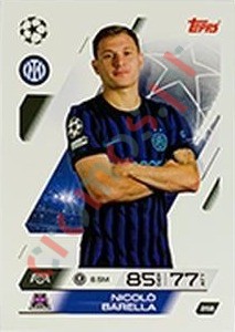258 Nicolò Barella – Match Attax 2025-2026 Topps
