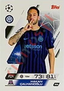 259 Hakan Çalhanoğlu – Match Attax 2025-2026 Topps